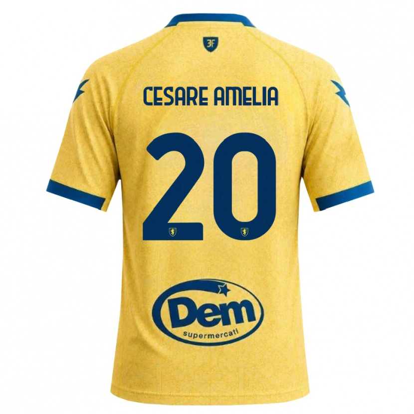 Danxen Pánské Giulio Cesare Amelia #20 Chrpově Černá Modrá Domů Hráčské Dresy 2026/27 Dres