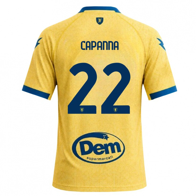 Danxen Pánské Tommaso Capanna #22 Chrpově Černá Modrá Domů Hráčské Dresy 2026/27 Dres