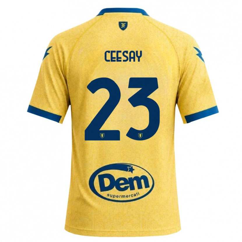 Danxen Pánské Abubacar Ceesay #23 Chrpově Černá Modrá Domů Hráčské Dresy 2026/27 Dres