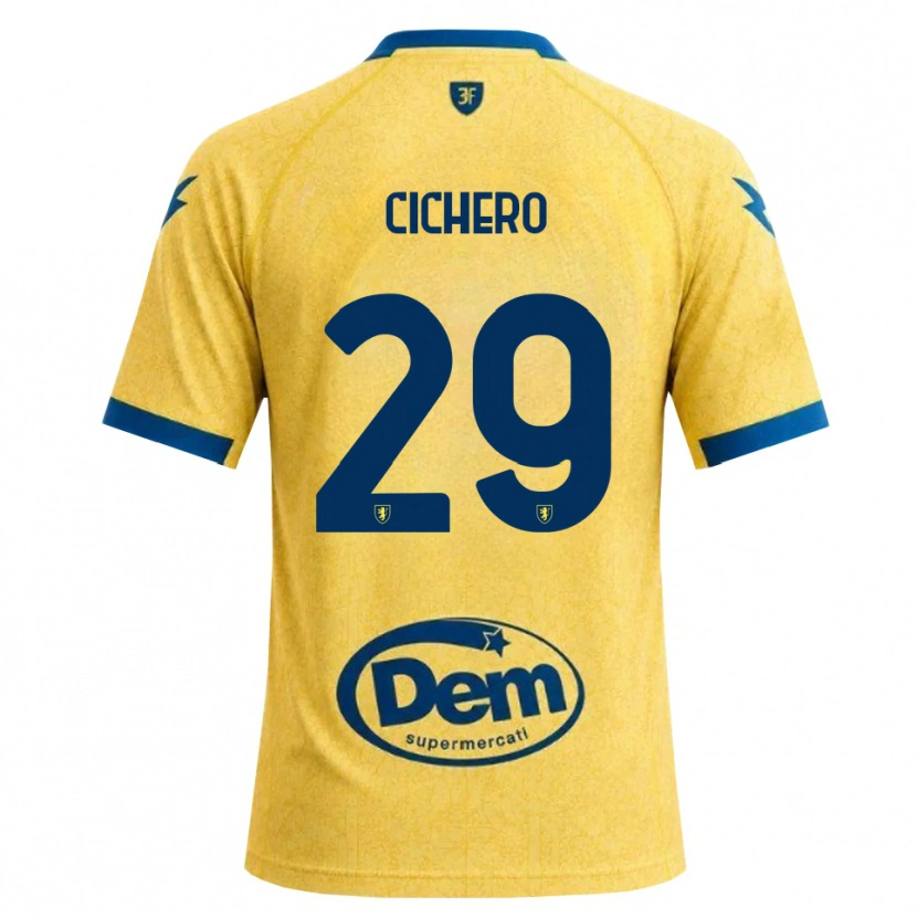 Danxen Pánské Alejandro Cichero #29 Chrpově Černá Modrá Domů Hráčské Dresy 2026/27 Dres