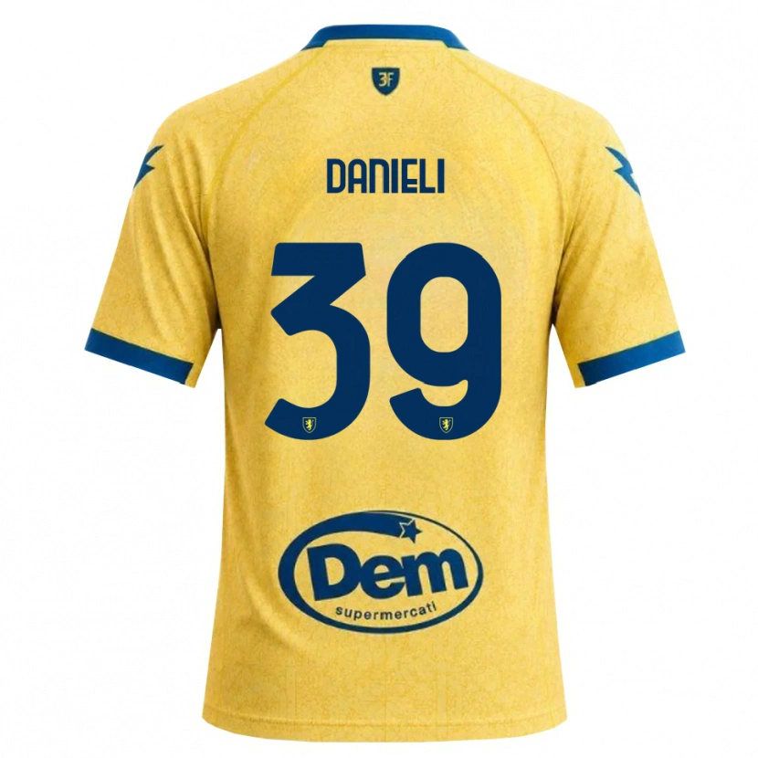Danxen Pánské Alessio Danieli #39 Chrpově Černá Modrá Domů Hráčské Dresy 2026/27 Dres
