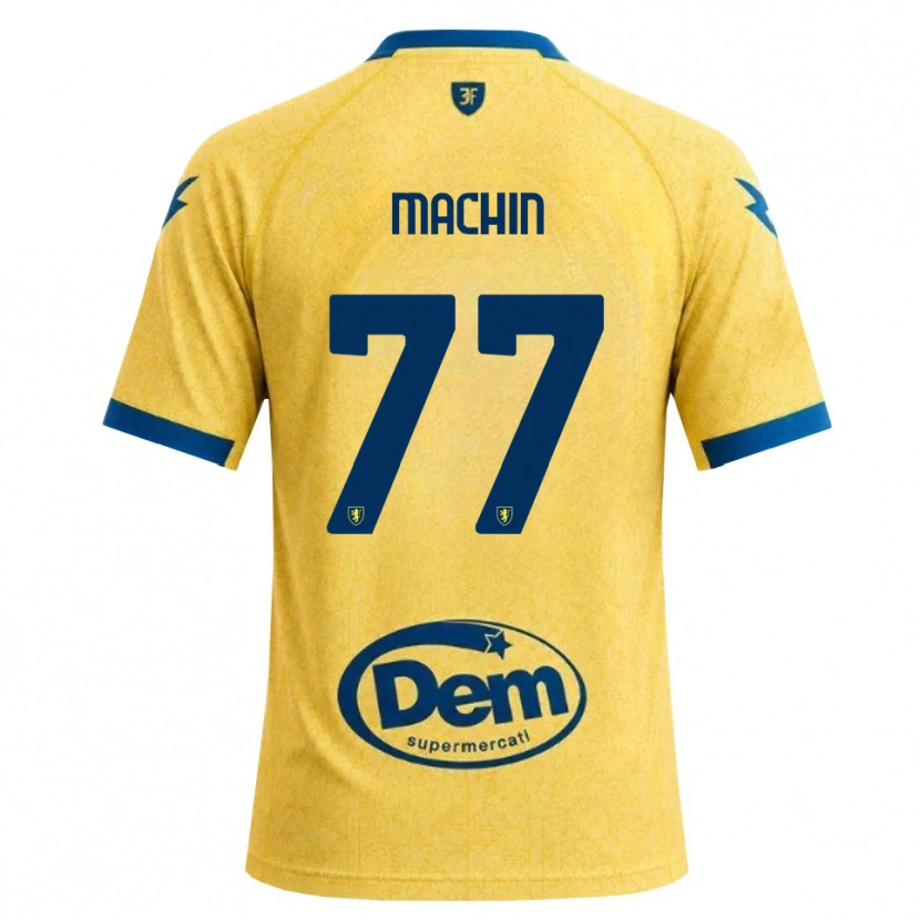 Danxen Pánské José Machín #77 Chrpově Černá Modrá Domů Hráčské Dresy 2026/27 Dres