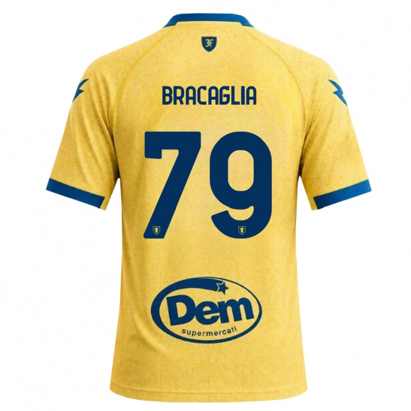Danxen Pánské Gabriele Bracaglia #79 Chrpově Černá Modrá Domů Hráčské Dresy 2026/27 Dres