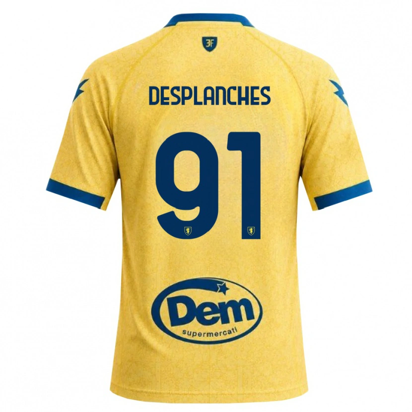 Danxen Pánské Sebastiano Desplanches #91 Chrpově Černá Modrá Domů Hráčské Dresy 2026/27 Dres