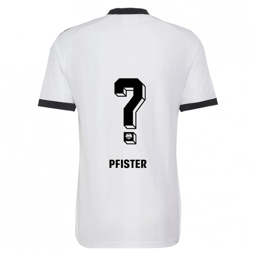 Danxen Pánské Niels Pfister #0 Černá Bílá Daleko Hráčské Dresy 2026/27 Dres