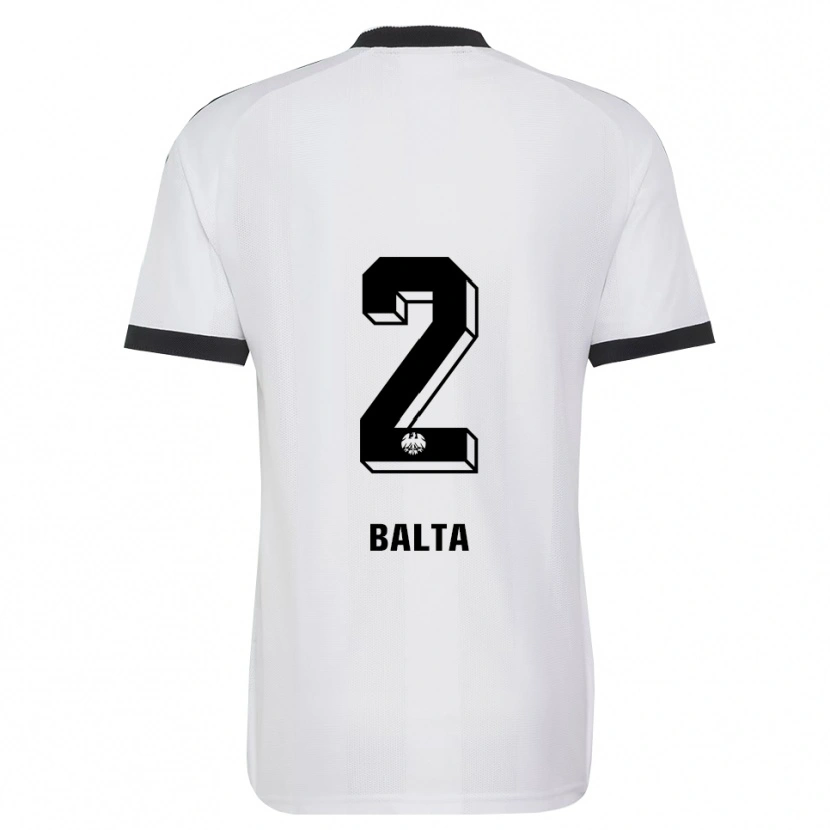 Danxen Pánské Sahin Balta #2 Černá Bílá Daleko Hráčské Dresy 2026/27 Dres