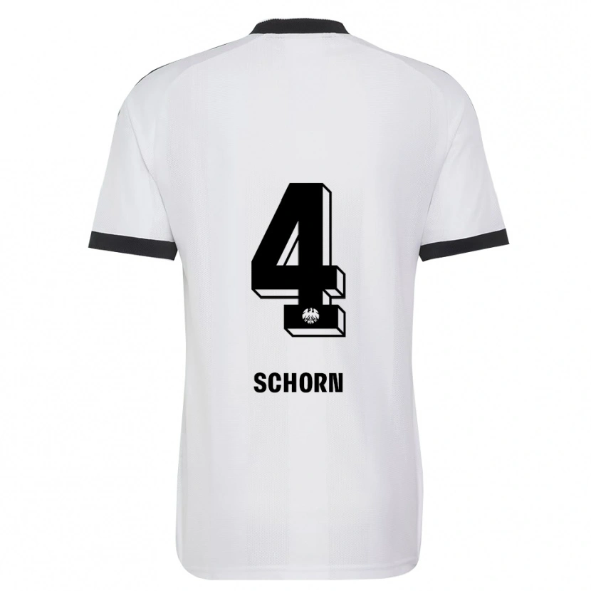 Danxen Pánské Moritz Schorn #4 Černá Bílá Daleko Hráčské Dresy 2026/27 Dres
