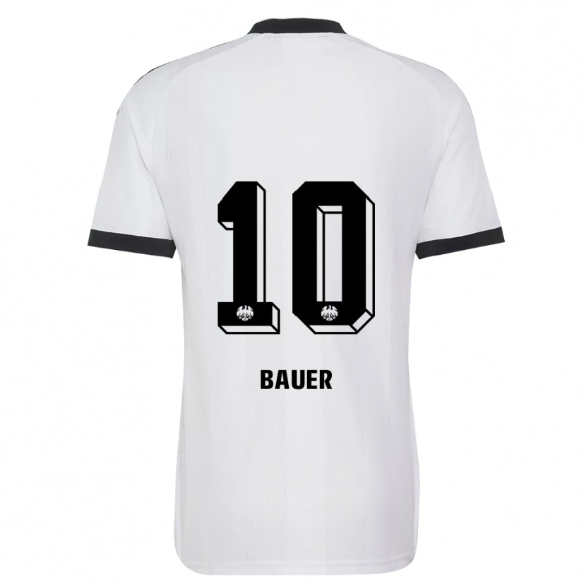 Danxen Pánské Jonas Bauer #10 Černá Bílá Daleko Hráčské Dresy 2026/27 Dres
