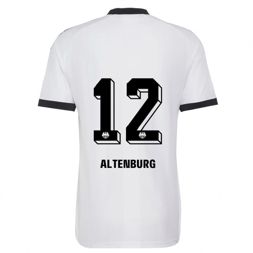 Danxen Pánské Lina Altenburg #12 Černá Bílá Daleko Hráčské Dresy 2026/27 Dres
