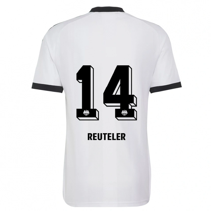 Danxen Pánské Geraldine Reuteler #14 Černá Bílá Daleko Hráčské Dresy 2026/27 Dres