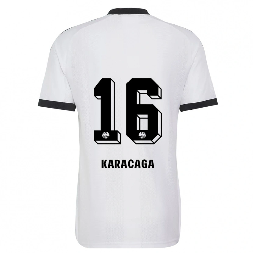 Danxen Pánské Tom Karacaga #16 Černá Bílá Daleko Hráčské Dresy 2026/27 Dres