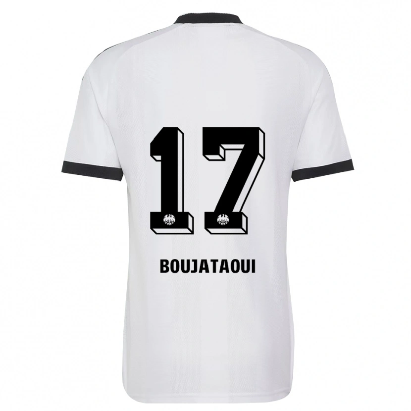 Danxen Pánské Tarik Boujataoui #17 Černá Bílá Daleko Hráčské Dresy 2026/27 Dres