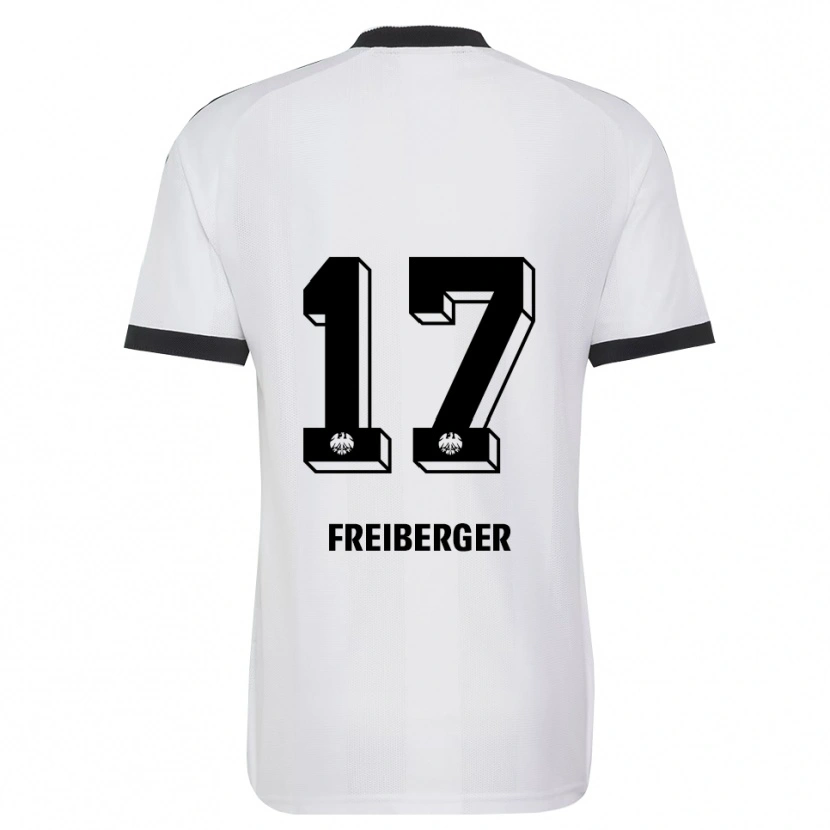 Danxen Pánské Benjamin Freiberger #17 Černá Bílá Daleko Hráčské Dresy 2026/27 Dres