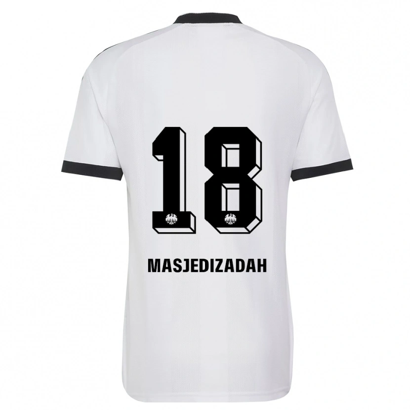 Danxen Pánské Abolfazl Masjedizadah #18 Černá Bílá Daleko Hráčské Dresy 2026/27 Dres
