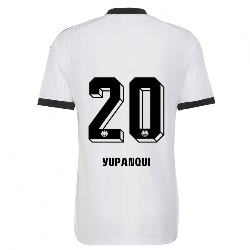 Danxen Pánské Philipp Eisele Yupanqui #20 Černá Bílá Daleko Hráčské Dresy 2026/27 Dres