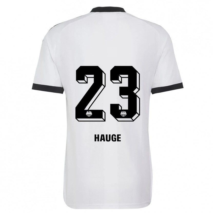 Danxen Pánské Jens Petter Hauge #23 Černá Bílá Daleko Hráčské Dresy 2026/27 Dres