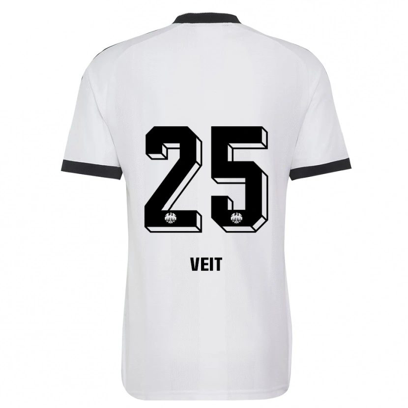 Danxen Pánské Jella Veit #25 Černá Bílá Daleko Hráčské Dresy 2026/27 Dres