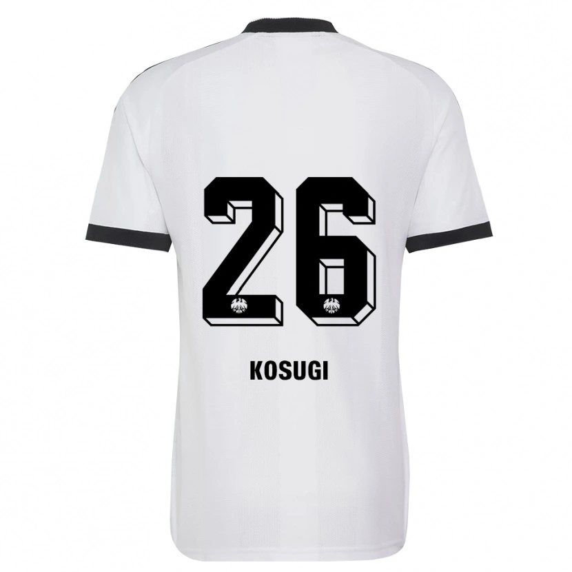 Danxen Pánské Keita Kosugi #26 Černá Bílá Daleko Hráčské Dresy 2026/27 Dres