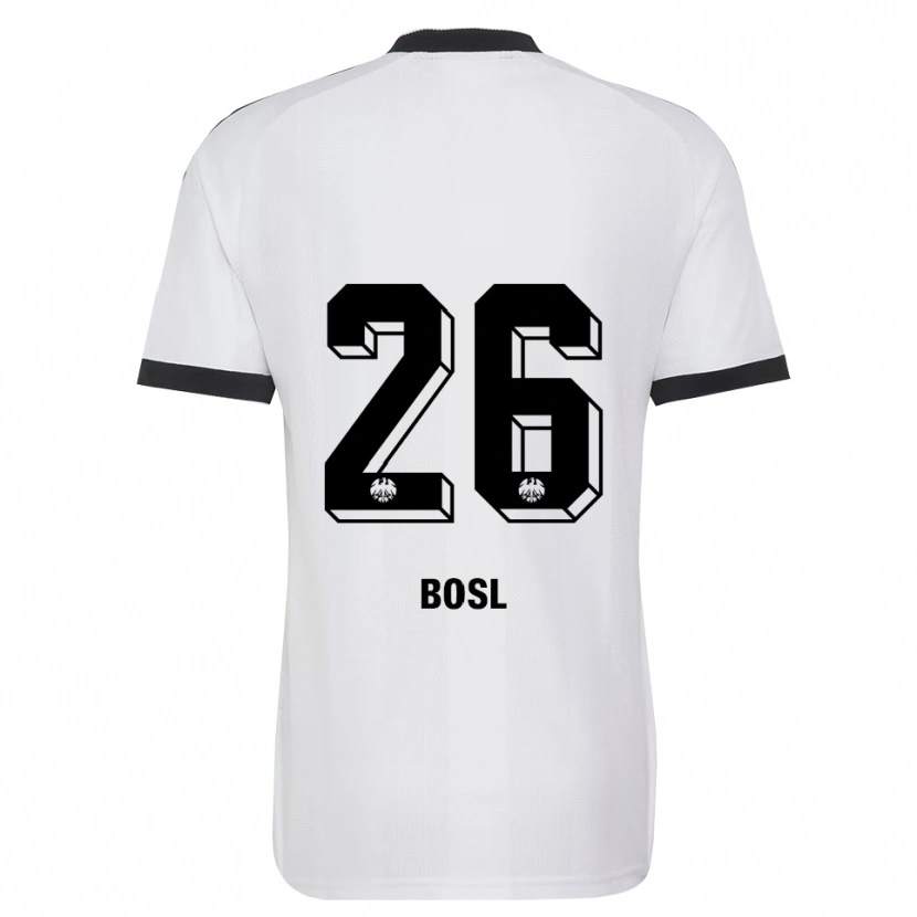 Danxen Pánské Cara Bosl #26 Černá Bílá Daleko Hráčské Dresy 2026/27 Dres