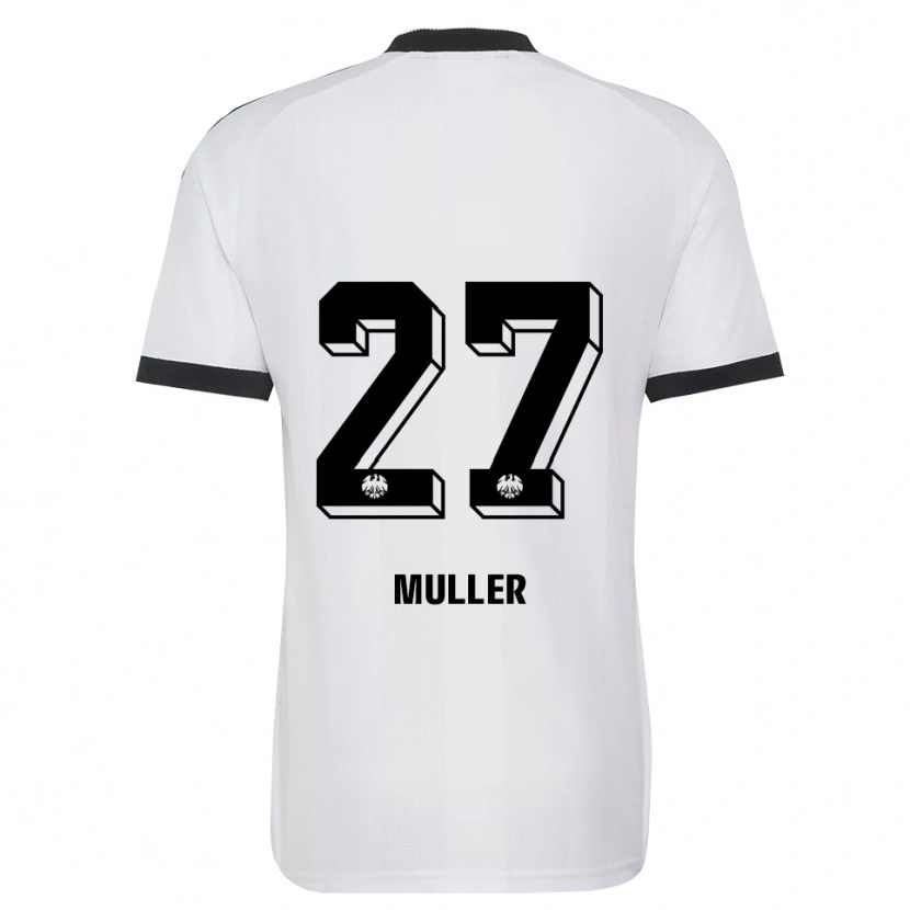 Danxen Pánské Mark Müller #27 Černá Bílá Daleko Hráčské Dresy 2026/27 Dres