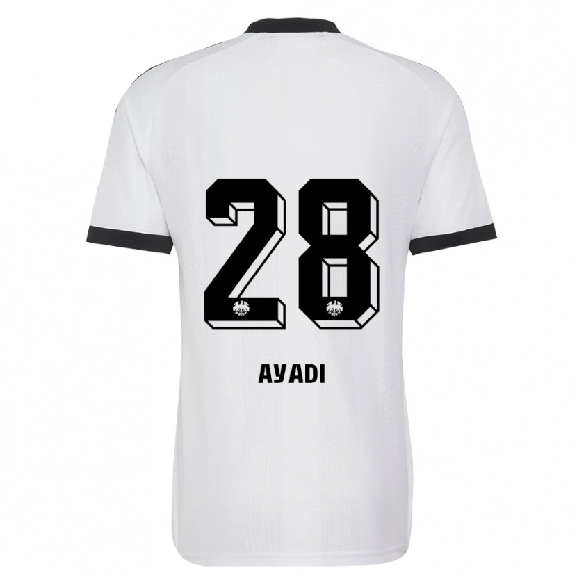 Danxen Pánské Akram Ayadi #28 Černá Bílá Daleko Hráčské Dresy 2026/27 Dres