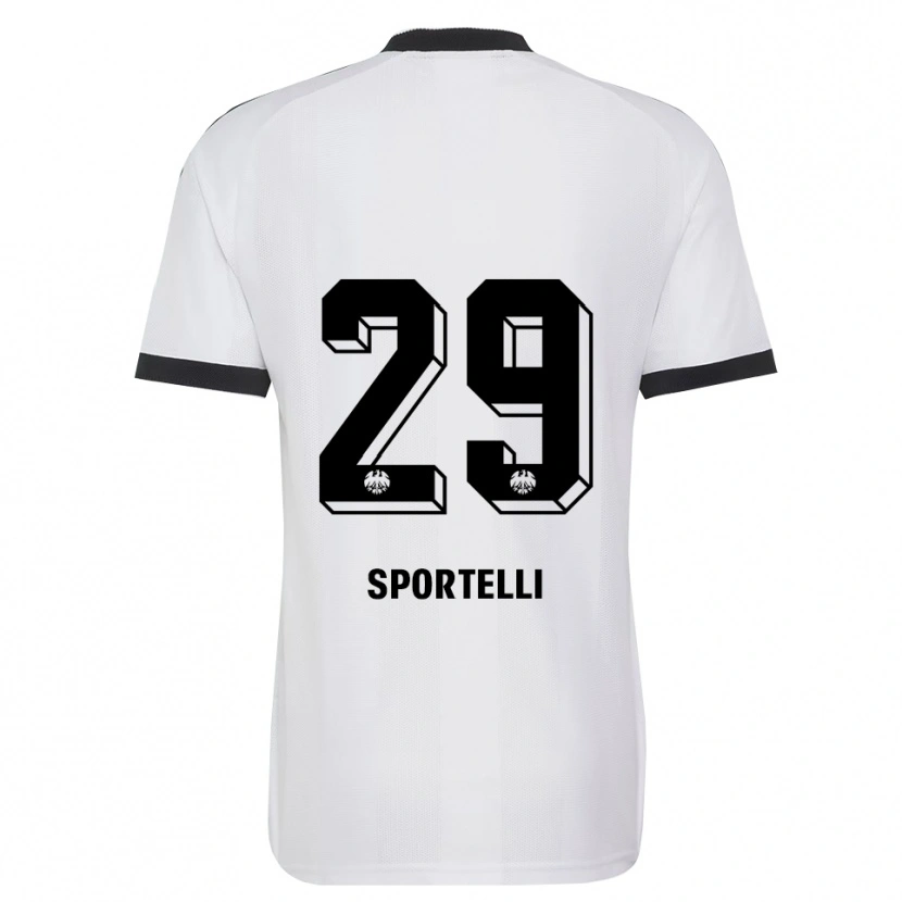 Danxen Pánské Flavio Sportelli #29 Černá Bílá Daleko Hráčské Dresy 2026/27 Dres