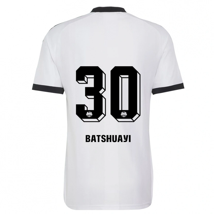 Danxen Pánské Michy Batshuayi #30 Černá Bílá Daleko Hráčské Dresy 2026/27 Dres