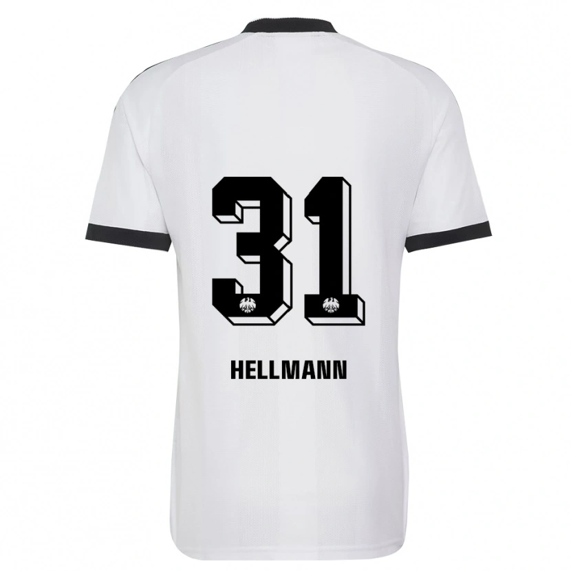 Danxen Pánské Melvin Hellmann #31 Černá Bílá Daleko Hráčské Dresy 2026/27 Dres