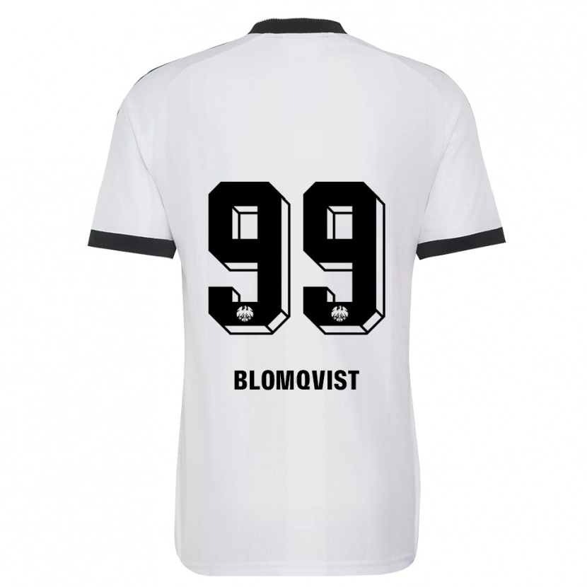 Danxen Pánské Rebecka Blomqvist #99 Černá Bílá Daleko Hráčské Dresy 2026/27 Dres