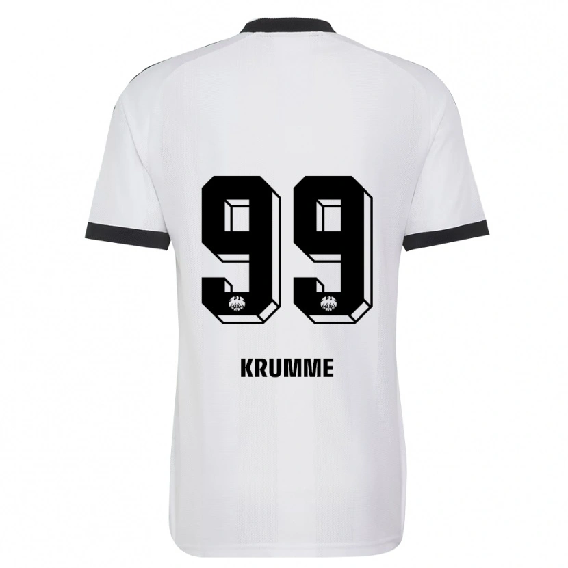 Danxen Pánské Janne Krumme #99 Černá Bílá Daleko Hráčské Dresy 2026/27 Dres
