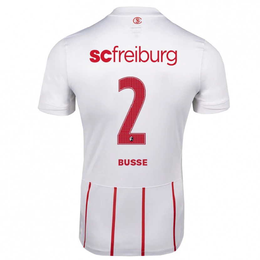 Danxen Pánské Marlon Busse #2 Bílá Červená Žlutá Daleko Hráčské Dresy 2026/27 Dres