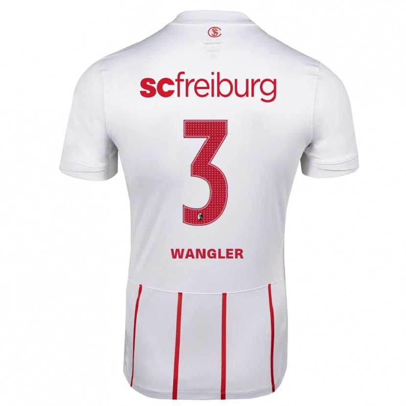 Danxen Pánské Tim Wangler #3 Bílá Červená Žlutá Daleko Hráčské Dresy 2026/27 Dres