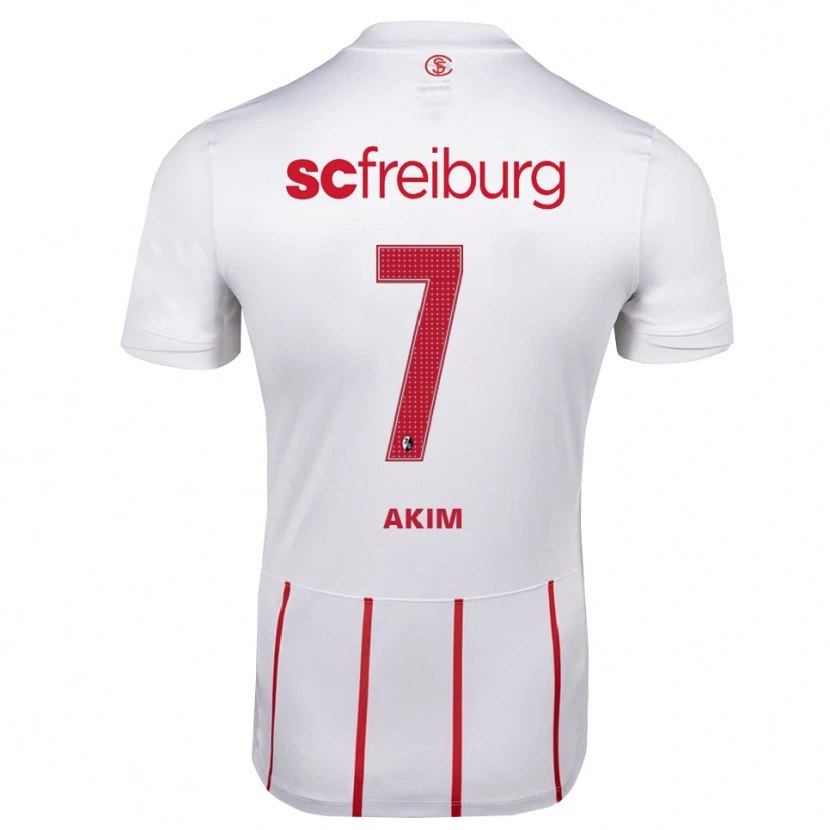 Danxen Pánské Akim Schnerring #7 Bílá Červená Žlutá Daleko Hráčské Dresy 2026/27 Dres