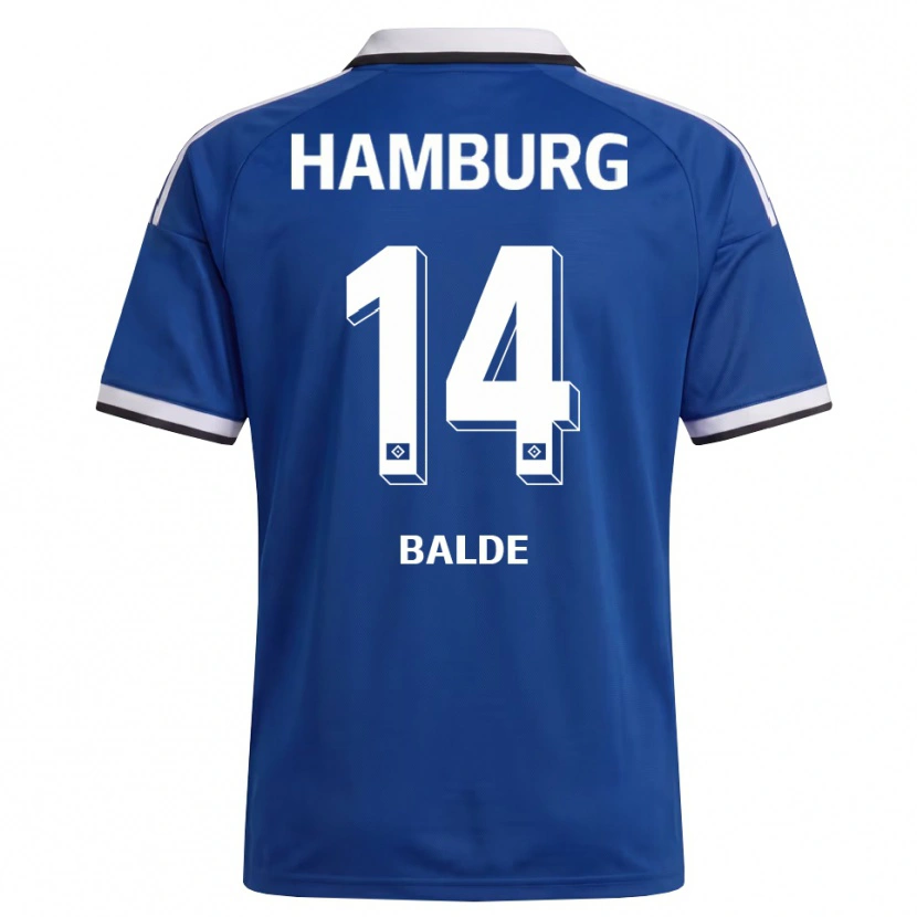 Danxen Pánské Joao Balde #14 Bílá Modrá Daleko Hráčské Dresy 2026/27 Dres
