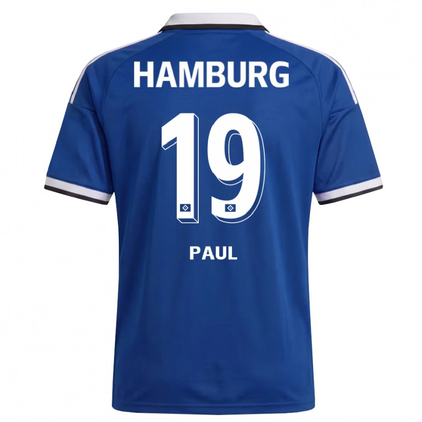 Danxen Pánské Louis Paul #19 Bílá Modrá Daleko Hráčské Dresy 2026/27 Dres