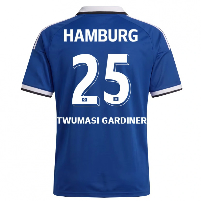 Danxen Pánské Kevin Twumasi Gardiner #25 Bílá Modrá Daleko Hráčské Dresy 2026/27 Dres