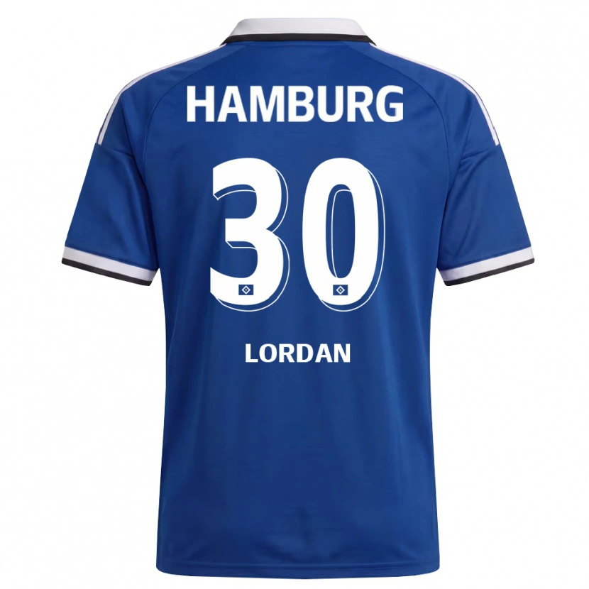 Danxen Pánské Dylan Lordan #30 Bílá Modrá Daleko Hráčské Dresy 2026/27 Dres