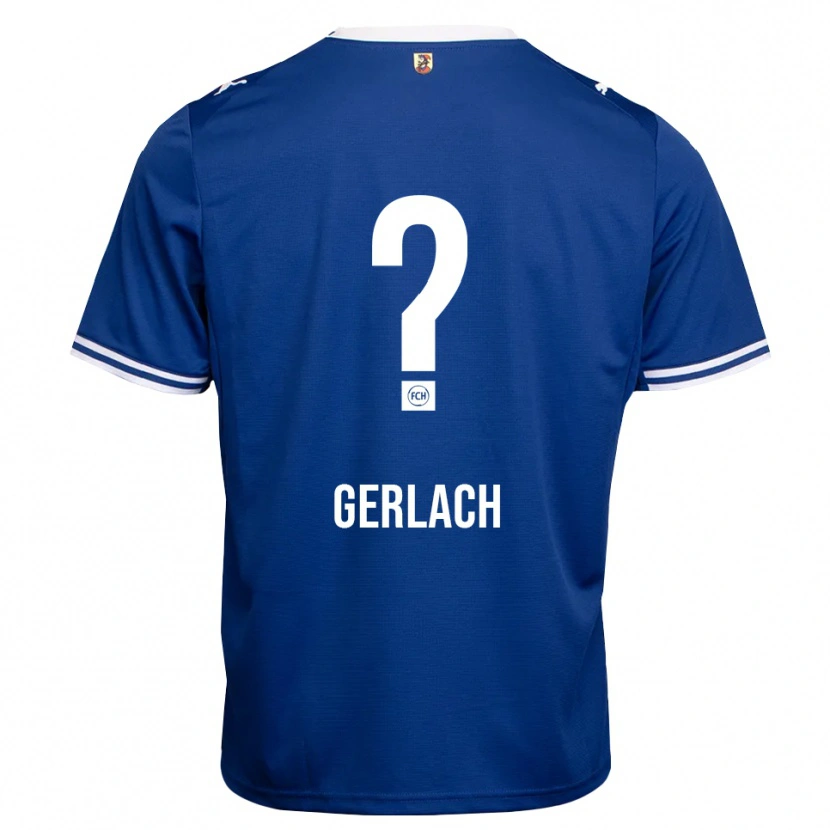 Danxen Pánské Tom Gerlach #0 Královská Modř Bílá Daleko Hráčské Dresy 2026/27 Dres