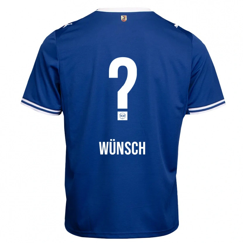 Danxen Pánské Luca Wünsch #0 Královská Modř Bílá Daleko Hráčské Dresy 2026/27 Dres