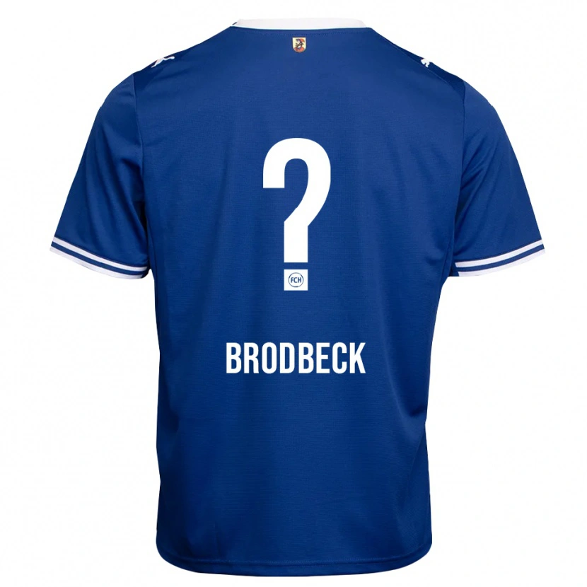Danxen Pánské Siska Brodbeck #0 Královská Modř Bílá Daleko Hráčské Dresy 2026/27 Dres