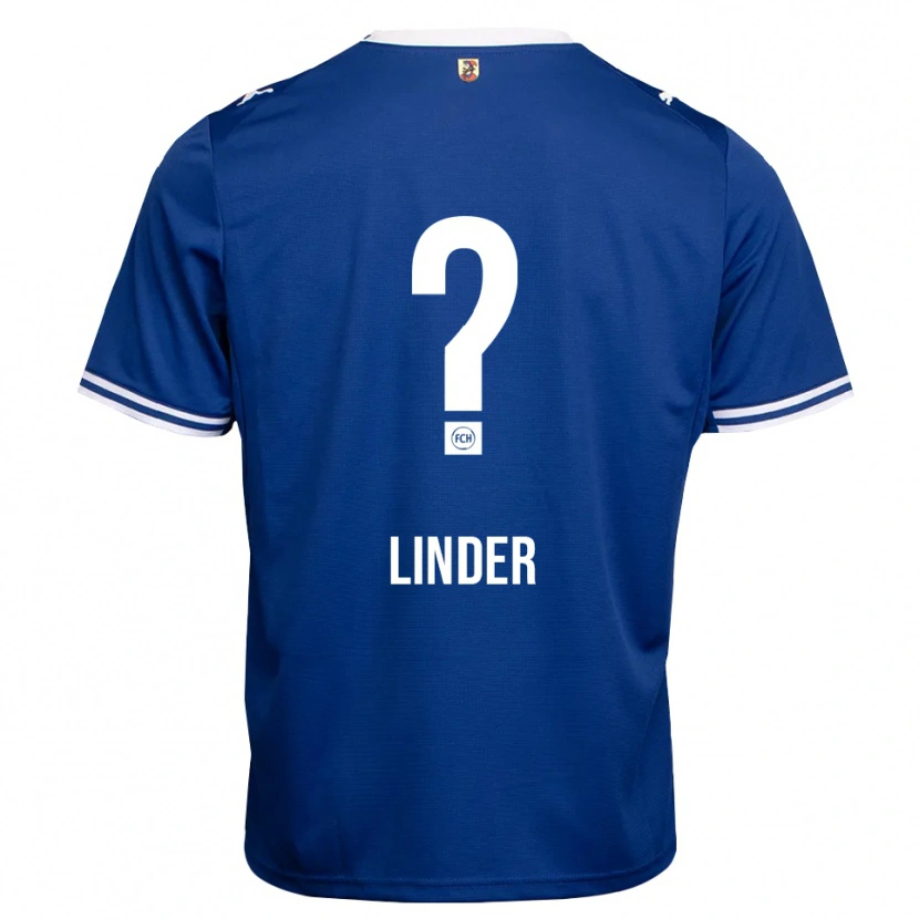 Danxen Pánské Madeleine Linder #0 Královská Modř Bílá Daleko Hráčské Dresy 2026/27 Dres