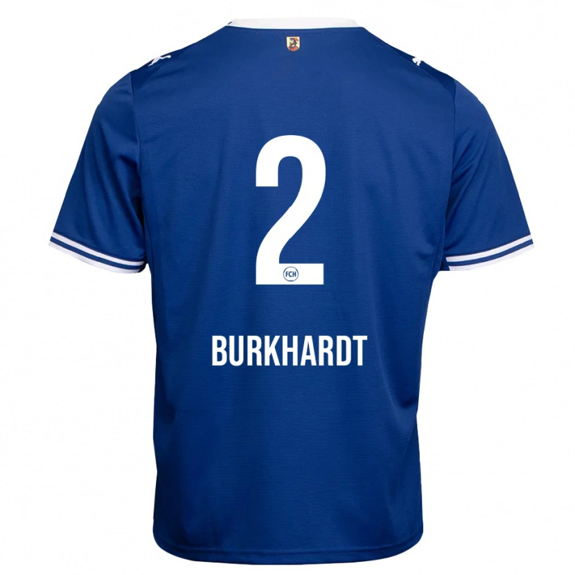Danxen Pánské Hannes Burkhardt #2 Královská Modř Bílá Daleko Hráčské Dresy 2026/27 Dres