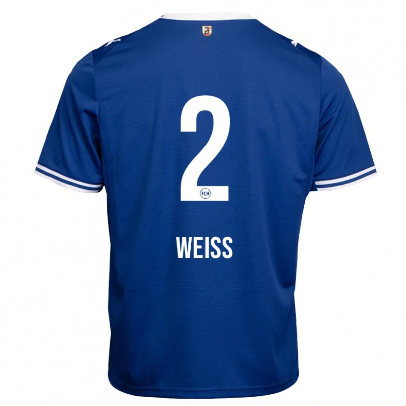 Danxen Pánské Philipp Weiß #2 Královská Modř Bílá Daleko Hráčské Dresy 2026/27 Dres