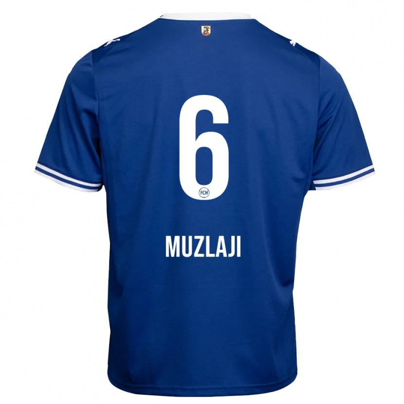 Danxen Pánské Saleem Muzlaji #6 Královská Modř Bílá Daleko Hráčské Dresy 2026/27 Dres