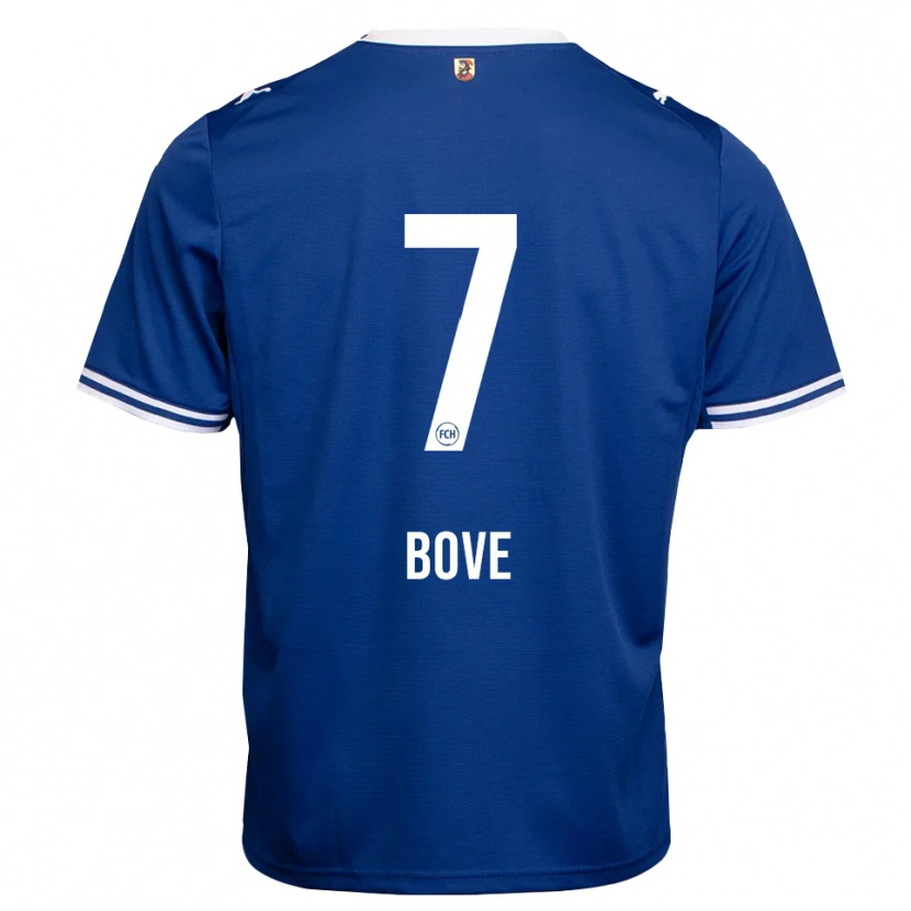 Danxen Pánské Nevio Bove #7 Královská Modř Bílá Daleko Hráčské Dresy 2026/27 Dres