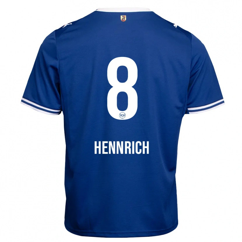 Danxen Pánské Paul Hennrich #8 Královská Modř Bílá Daleko Hráčské Dresy 2026/27 Dres
