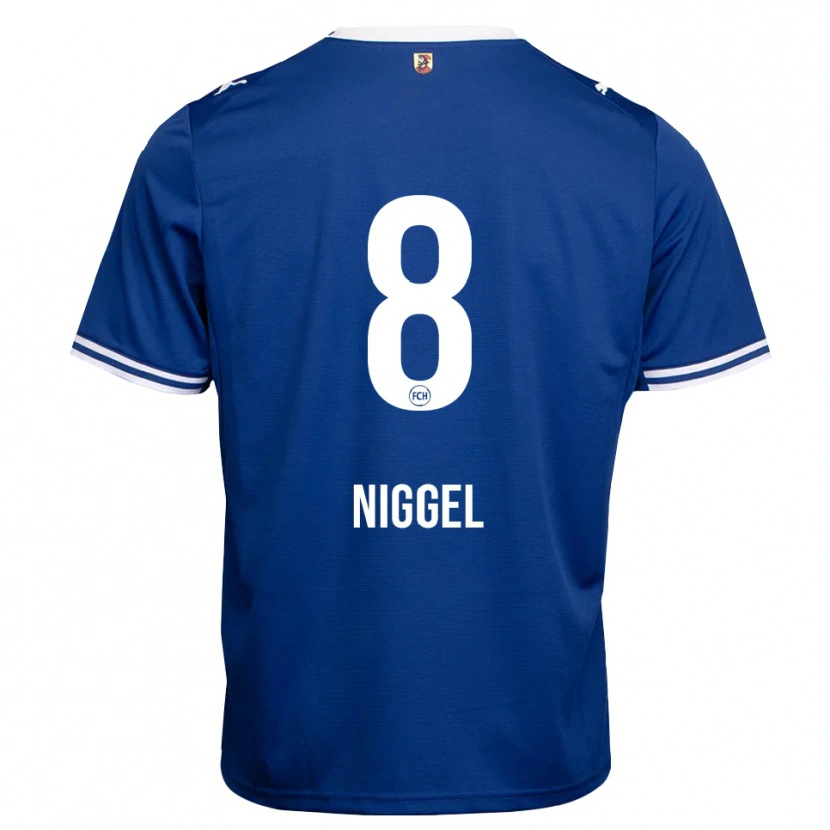 Danxen Pánské Henrik Niggel #8 Královská Modř Bílá Daleko Hráčské Dresy 2026/27 Dres