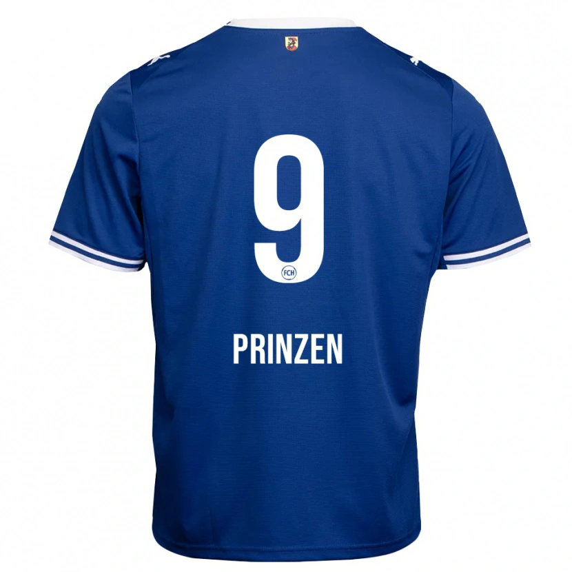 Danxen Pánské Marlon Prinzen #9 Královská Modř Bílá Daleko Hráčské Dresy 2026/27 Dres