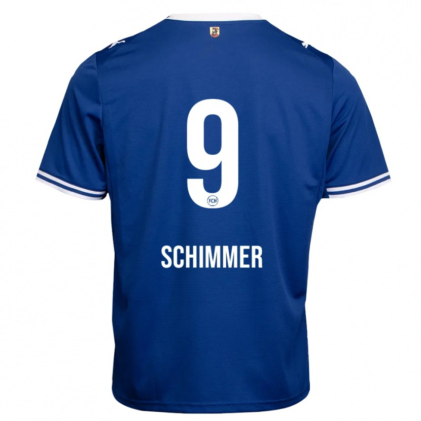 Danxen Pánské Stefan Schimmer #9 Královská Modř Bílá Daleko Hráčské Dresy 2026/27 Dres