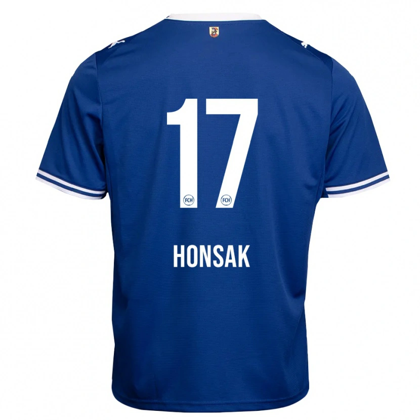 Danxen Pánské Mathias Honsak #17 Královská Modř Bílá Daleko Hráčské Dresy 2026/27 Dres